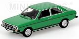 AUDI 80 GT 2DR 1972 in GREEN Diecast Model Car in 1:43 Scale by Minichamps