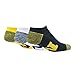 '47 NCAA Michigan Wolverines Men's Blade Motion No-Show Socks (3 Pack), Large