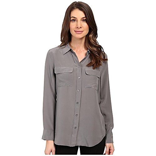 エキプモン トップス シャツ Slim Signature Blouse Gunmetal [並行輸入品]