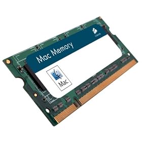 Corsair Mac Memory 2 GB PC2-5300 667 MHz 200-PIN SODIMM Memory for Apple Laptops