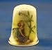 Porcelain China Collectable Thimble - Forget me Not Fairy with Free Gift Box