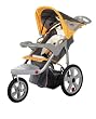 InStep Grand Safari Swivel Wheel Jogger, Gray/Yellow