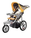 InStep Grand Safari Swivel Wheel Jogger, Gray/Yellow