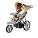 InStep Grand Safari Swivel Wheel Jogger, Gray/Yellow