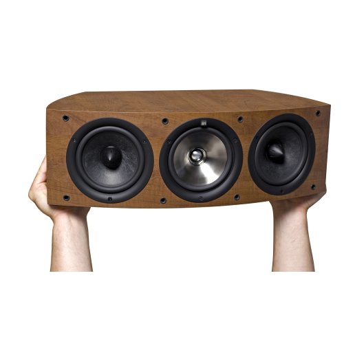 KEF IQ6C WALNUT 3-Way Walnut Q Series Center Channel Loudspeaker