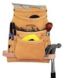 8 Pocket Carpenter's Pouch Suede Leather