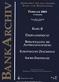 Produkt-Bild: BankArchiv [Jahresabo]