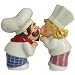 Westland Chef Couple kissing magnetic Salt and Pepper shaker set s/p Mawh
