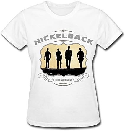 TangTee Women's Nickelback When We Stand Together Short Sleeve T-shirt