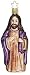Inge-Glas Jesus The Shepherd German Glass Christmas Ornament #40100607