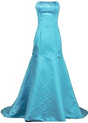 Strapless Satin 2015 Mermaid Bridesmaid Dress/Party Dress 