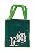 Pack of 50 Green Reusable Recycling Eco-Friendly Tote Bags 13.5" x 12.5"