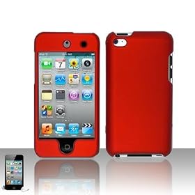 Premium Rubberized Snap-on Hard Crystal Front and Rear Case Cover for Apple iPod Touch 4G, 4th... by Importer520