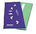 Tumbl Trak Purple and Lime Green Cartwheel Beam Mat, Hands and Feet on Purple Side and Beam Line on Lime Green Side, 2-Feet Width x 6-Feet Length x 5/8-Inch Height