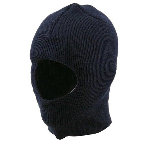 One Hole Child Face Mask - Navy W20S12C