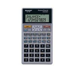 EL738C 12-DIGIT AMORTIZATION ACCSFINANCIAL CALCULATOR BATTERY POWER