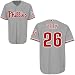 Chase Utley Philadelphia Phillies Road Grey Authentic MLB Jersey