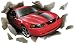 2003 Ford Mustang Mach 1 Through the Wall Peel & Stick Wall Mural