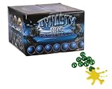Dynasty Jawbreaker Paintballs - 2000 Rounds - Green Shell / Yellow Fill