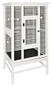 Kerbl Vogelvoliere aus Holz 82,5 x 67 x 152 cm