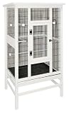 Kerbl Vogelvoliere aus Holz 82,5 x 67 x 152 cm