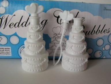 Wedding Cake Bubbles ~ Box of 24