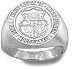 Missouri Tigers Solid Sterling Silver Seal Ladies Ring Size 6 1/2