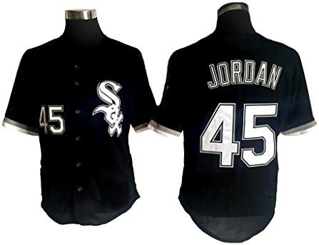 Men's Michael Jordan Chicago White Sox Baseball Jersey-Black 52