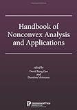 Handbook of nonconvex analysis and applications