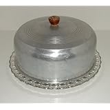 Vintage Covered Cake Plate