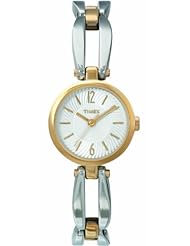 Timex Womens T2M730 Classic Lingerie Two-Tone Bracelet Dress Watch