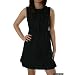 Split Nancy Dress Black Size Small