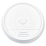 Dart : Plastic Lids, for 16 oz. Hot/Cold Foam Cups, Sip-Thru Lid, White, 1000/Carton -:- Sold as 2 Packs of - 1000 - / - Total of 2000 Each