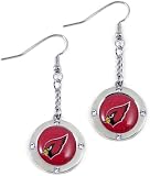 NFL Arizona Cardinals Crystal Dangle Earrings