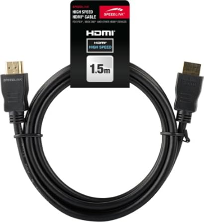 PlayStation 3, Xbox 360 - High Speed HDMI Kabel, 1,5 m