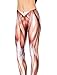 Ensasa Women's Graphic Printed Slim Pants Workout Tights Leggings