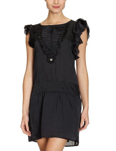 Liu Jo Damen Kleid (lang) W12080 T6333, Gr. 36 (42), Schwarz (Black 22222) Preisvergleich