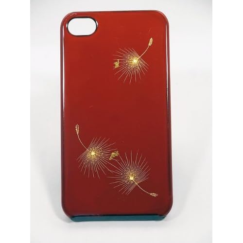 Amazon.com: Maki-e iPhone 4/4S Cover Case Made in Japan - Hika Chinkin (Blown Dandelion Seed): Cell Phones & Accessories