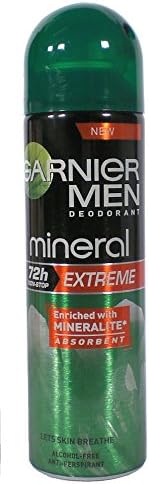 Garnier Men Deodorant Mineral Extreme 72h 150 ml / 5 fl oz (6-Pack)