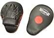 Profi PU Teller-Pratzen (gekr�mmt) 2er Set schwarz / rot - Handschlagpolster