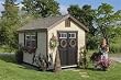 Williamsburg Colonial Garden Shed 8 x 14 With Floor Kit