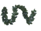CHARM TREE SPP-515-910 SPICER PRELIT PINE GARLAND 9' (Pack of 6)