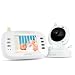 Levana LV-TW502 Safe N' See Advanced 3.5-Inch Digital Video Wireless Baby Monitor with Talk to Baby Intercom and Remote Controlled Lullabies