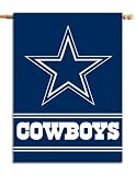 NFL Dallas Cowboys 2-Sided 28-by-40-Inch House Banner