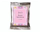 41c7aWCcr9L. SL160  Pink Hearts, Moons, and Pacifiers Design Personalized Iced Cappuccino Favors (Set of 24) Reviews