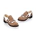 Charm Foot Fashion Womens Low Heel Casual Shoes Oxfords Shoes