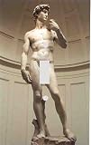 Michelangelo David Decorative Switchplate Cover