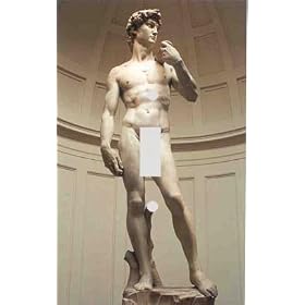 Michelangelo David Decorative Switchplate Cover