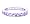 14K White Gold Gem All the Way 'round Eternity Band Ring-Tanzanite, size5