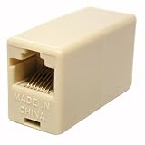 Cables to Go 01937 RJ45 8-pin Modular Inline Coupler Straight-Through (Ivory)